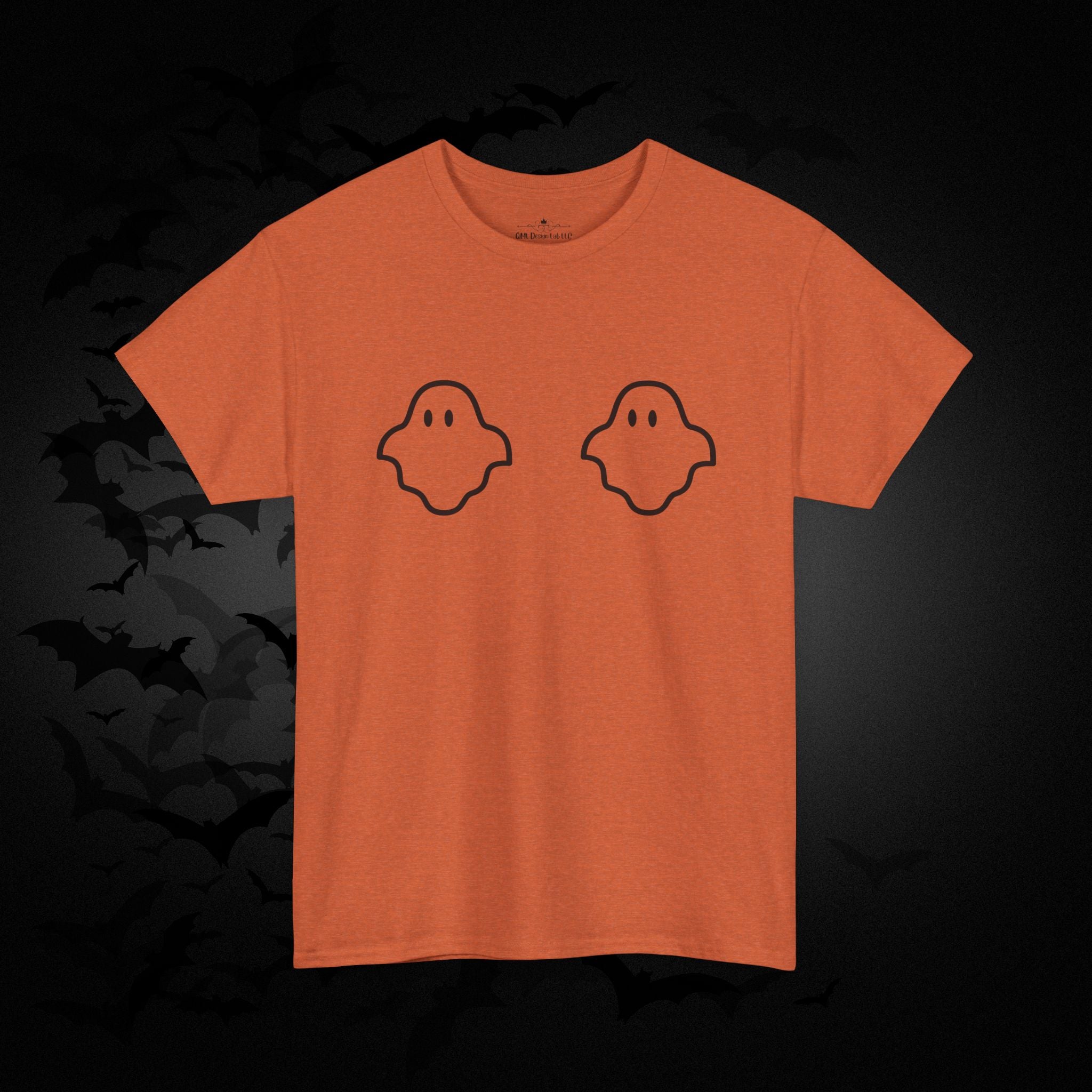 "Boo-bies" Ghost Pun Halloween T-Shirt — Funny Spooky Season Tee