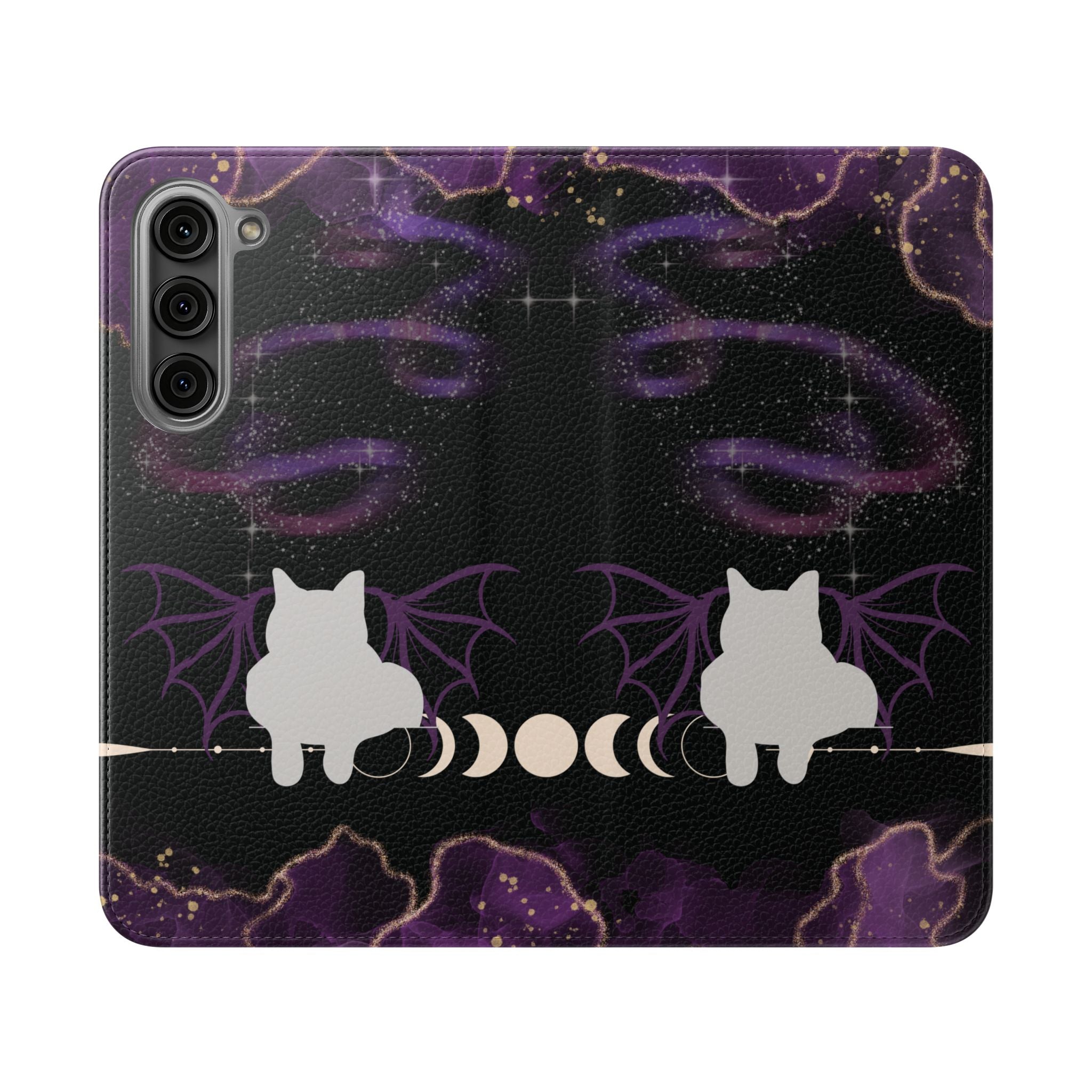 Copy of Goth Botanical Flip Wallet Case for iPhone and Samsung Galaxy Phones