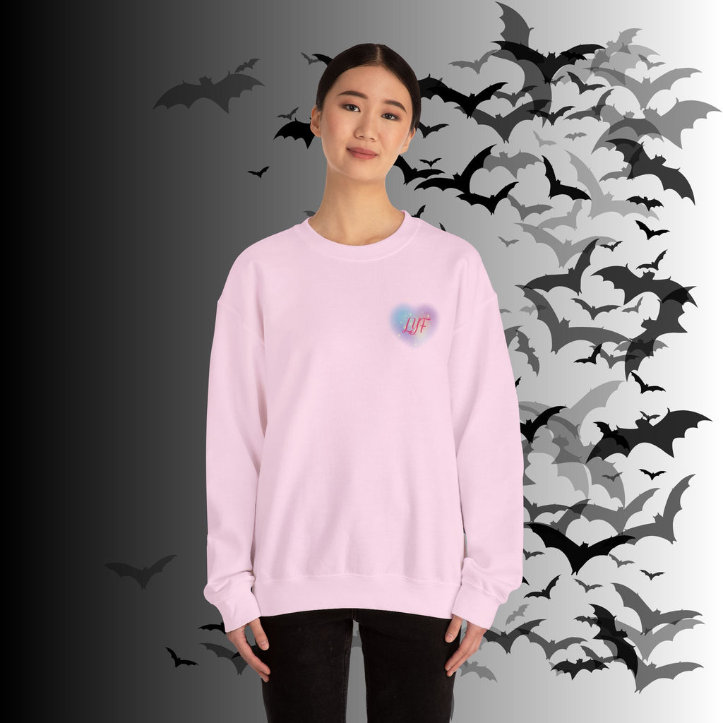 Love You Forever Skeleton Crewneck Sweatshirt — Gothic Valentine's Couples