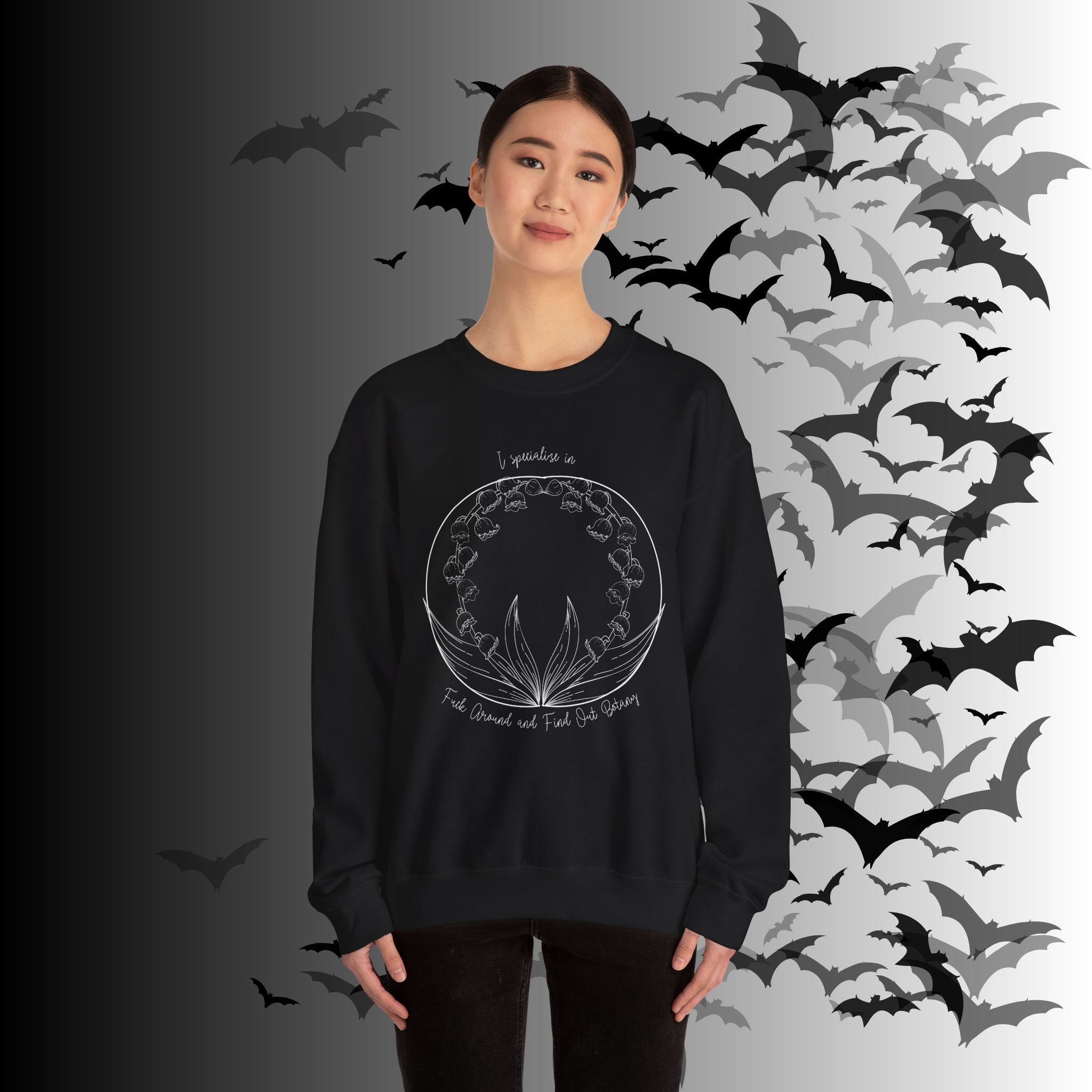 Witchy Botanist Crewneck Sweatshirt — F*ck Around and Find Out Botany