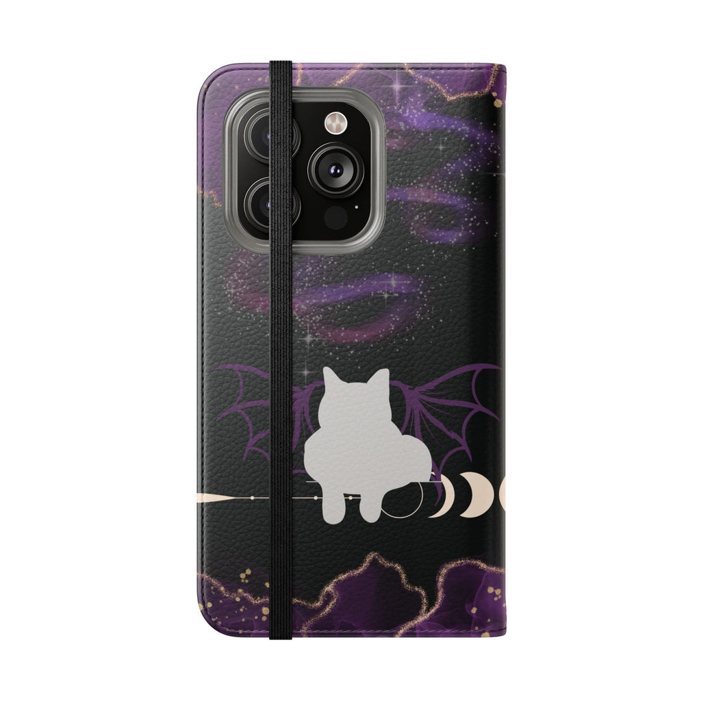 Copy of Goth Botanical Flip Wallet Case for iPhone and Samsung Galaxy Phones
