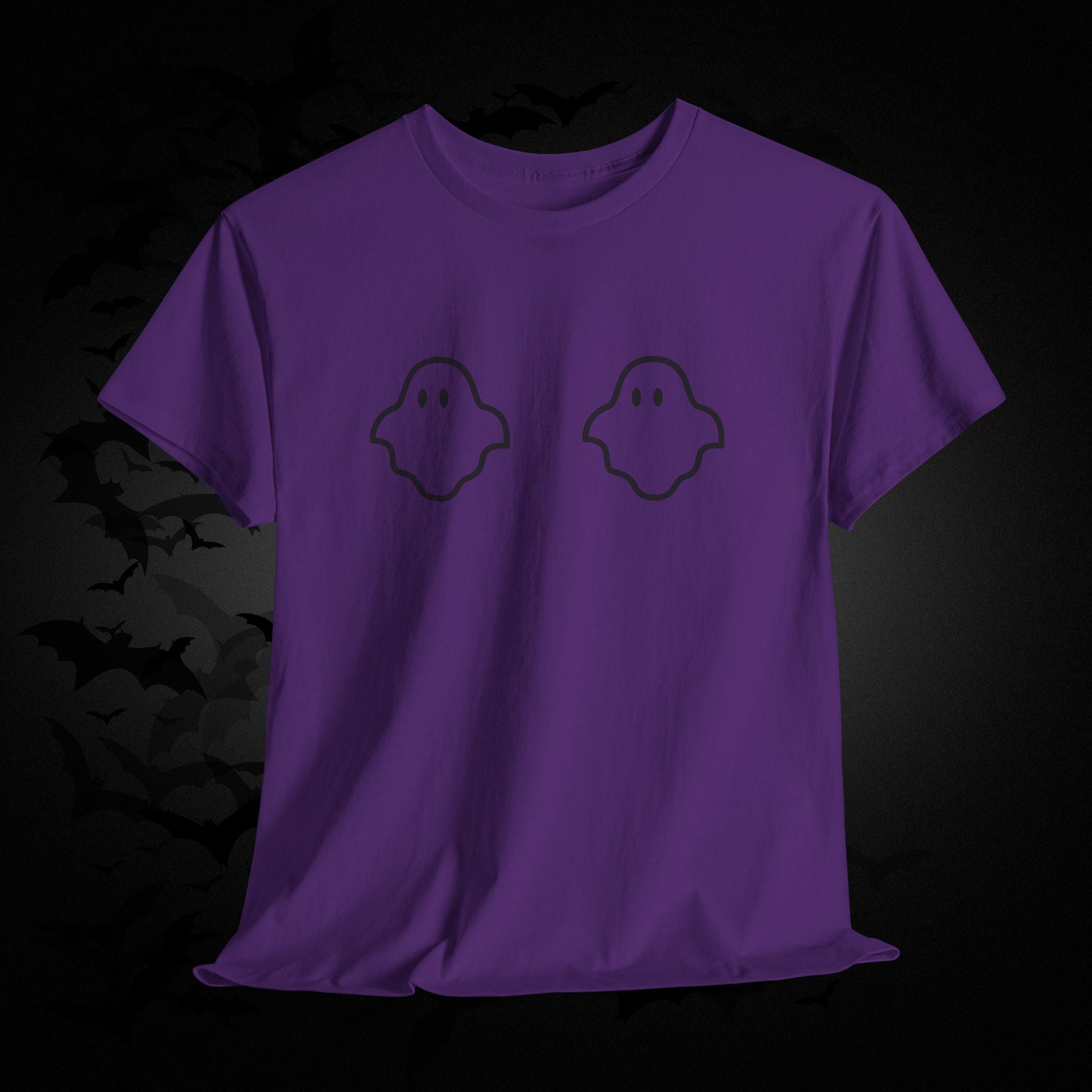 "Boo-bies" Ghost Pun Halloween T-Shirt — Funny Spooky Season Tee