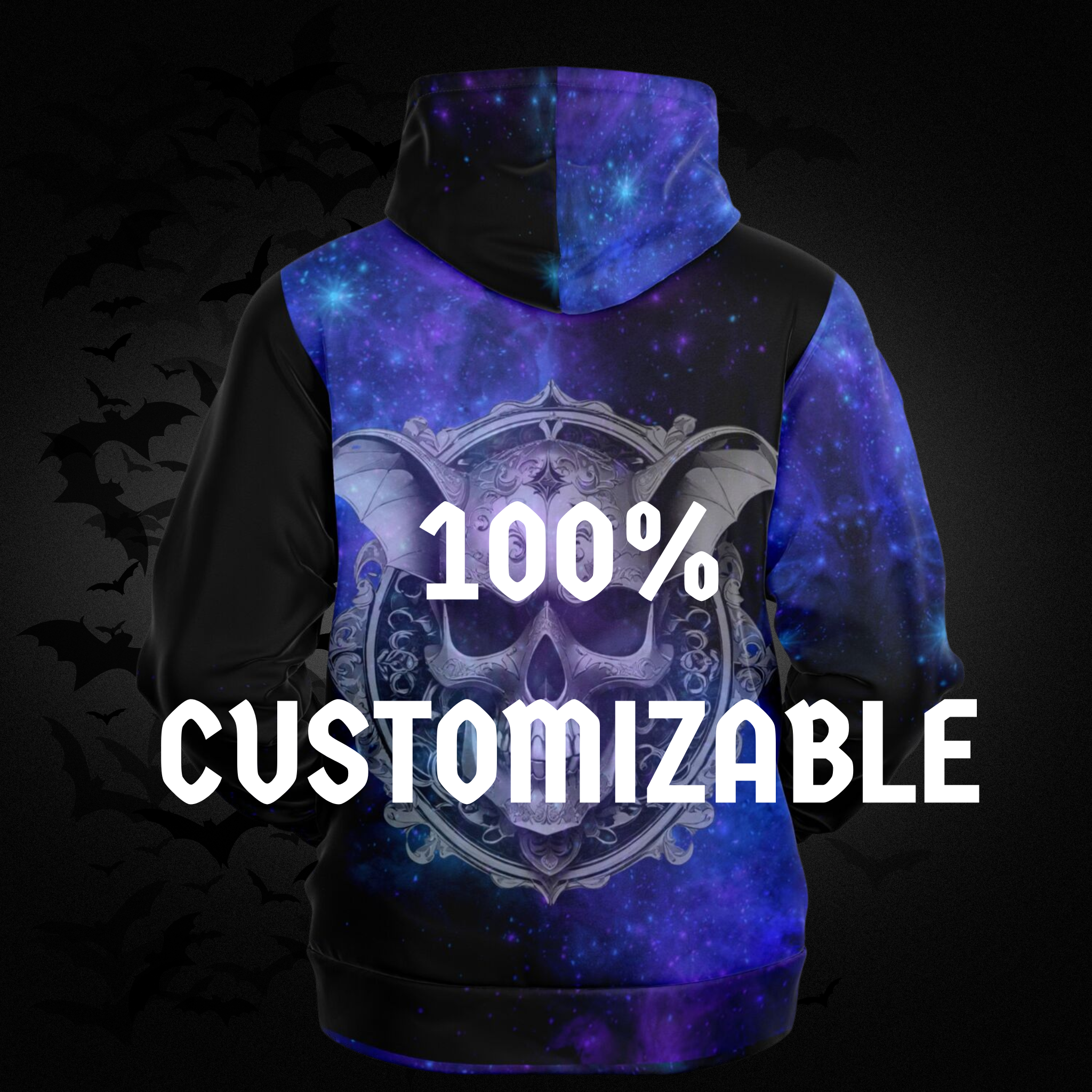 Custom All Over Print Hoodie | Fully Personalized Unisex Pullover