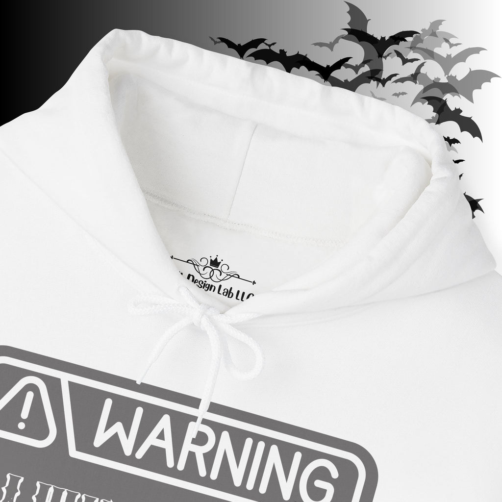 Warning I Will Hurt Your Feelings Hoodie — Funny Gothic Attitude Pullover