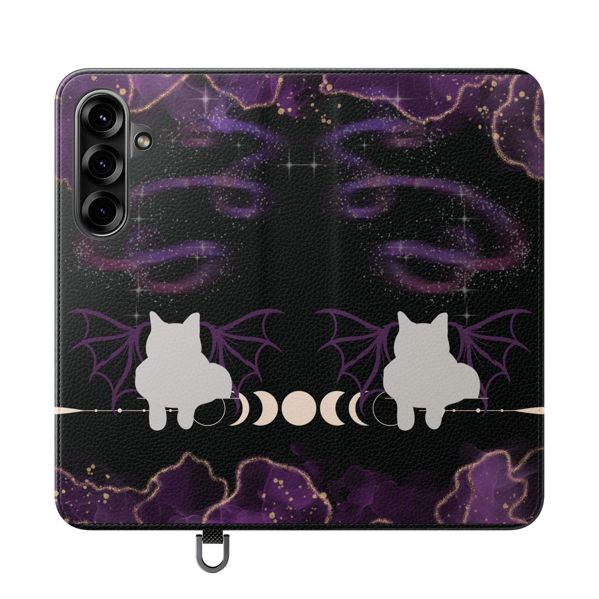 Copy of Goth Botanical Flip Wallet Case for iPhone and Samsung Galaxy Phones