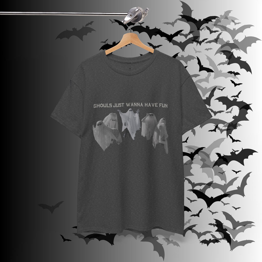 "Ghouls Just Wanna Have Fun" Ghost T-Shirt — Gothic Humor Tee