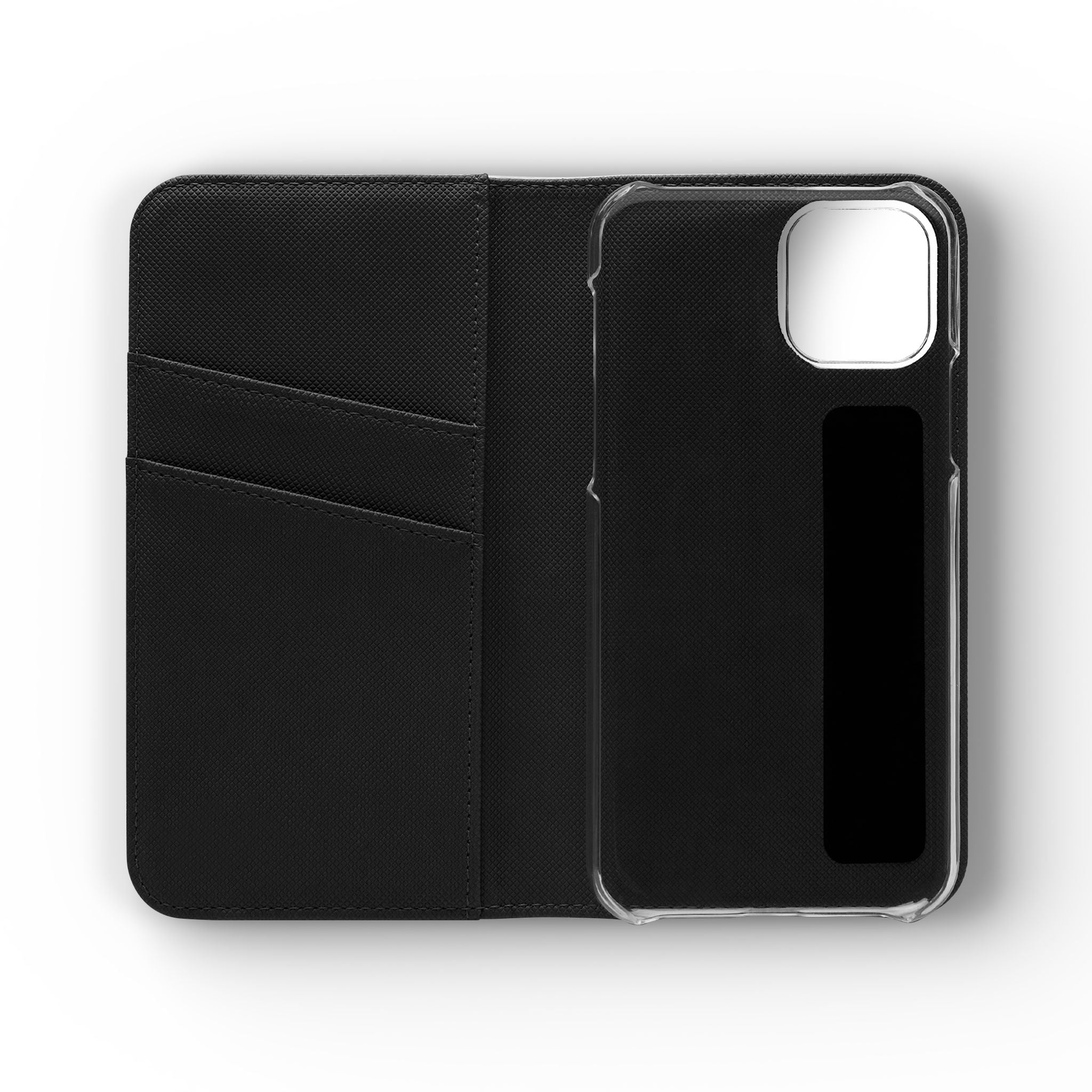 Goth Botanical Flip Wallet Case for iPhone and Samsung Galaxy Phones