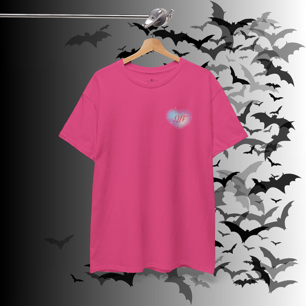 "Love You Forever" Gothic Skeleton Couples T-Shirt — Goth Valentine's Day Matching Tee