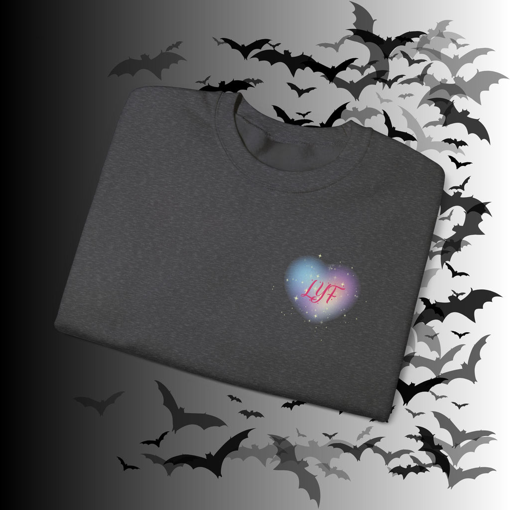 Love You Forever Skeleton Crewneck Sweatshirt — Gothic Valentine's Couples