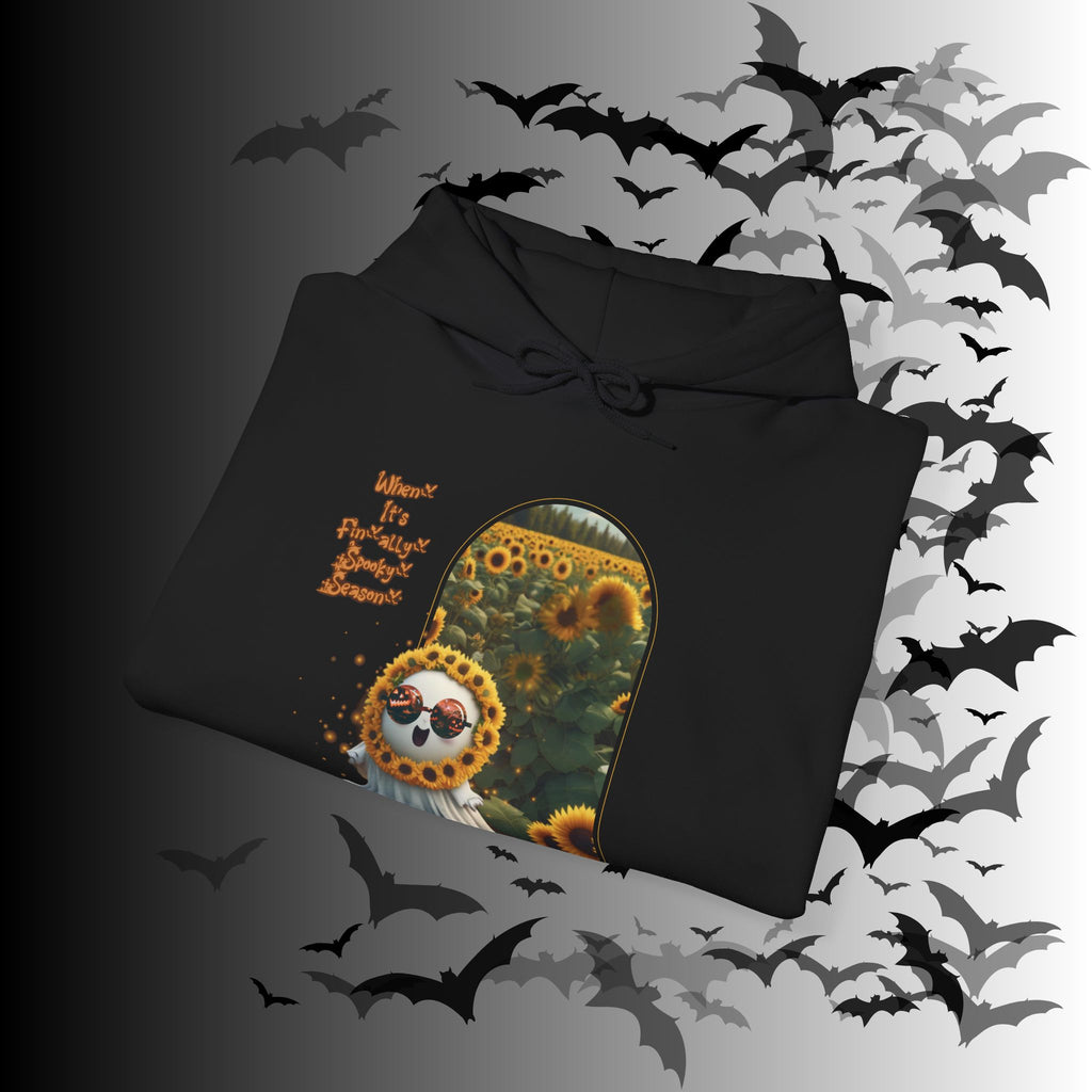 Summerween Ghost Hoodie — When It's Finally Spooky Season Pullover