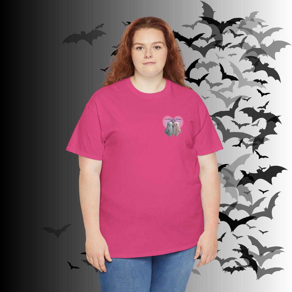 "Let's Haunt People Together Forever" Ghost Couples T-Shirt — Matching Halloween Tee