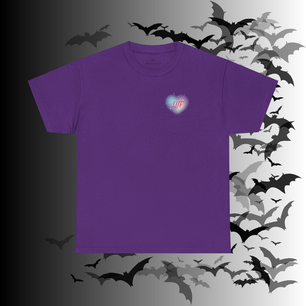 "Love You Forever" Gothic Skeleton Couples T-Shirt — Goth Valentine's Day Matching Tee