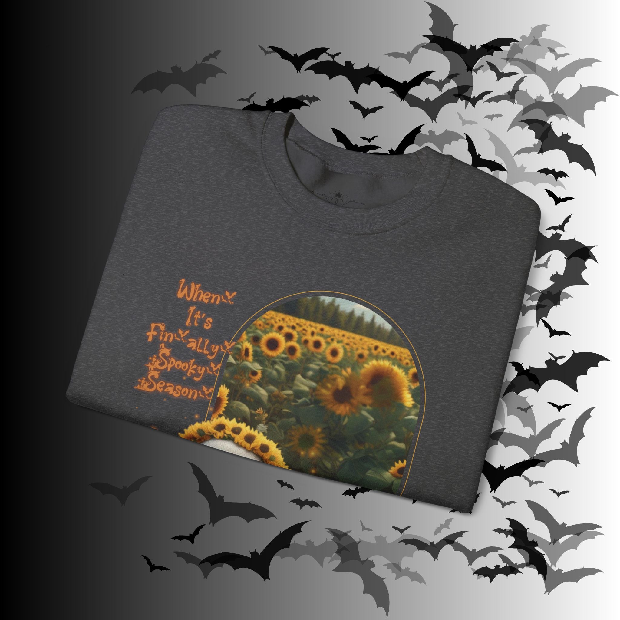 Summerween Ghost Crewneck Sweatshirt — When It's Finally Spooky Season