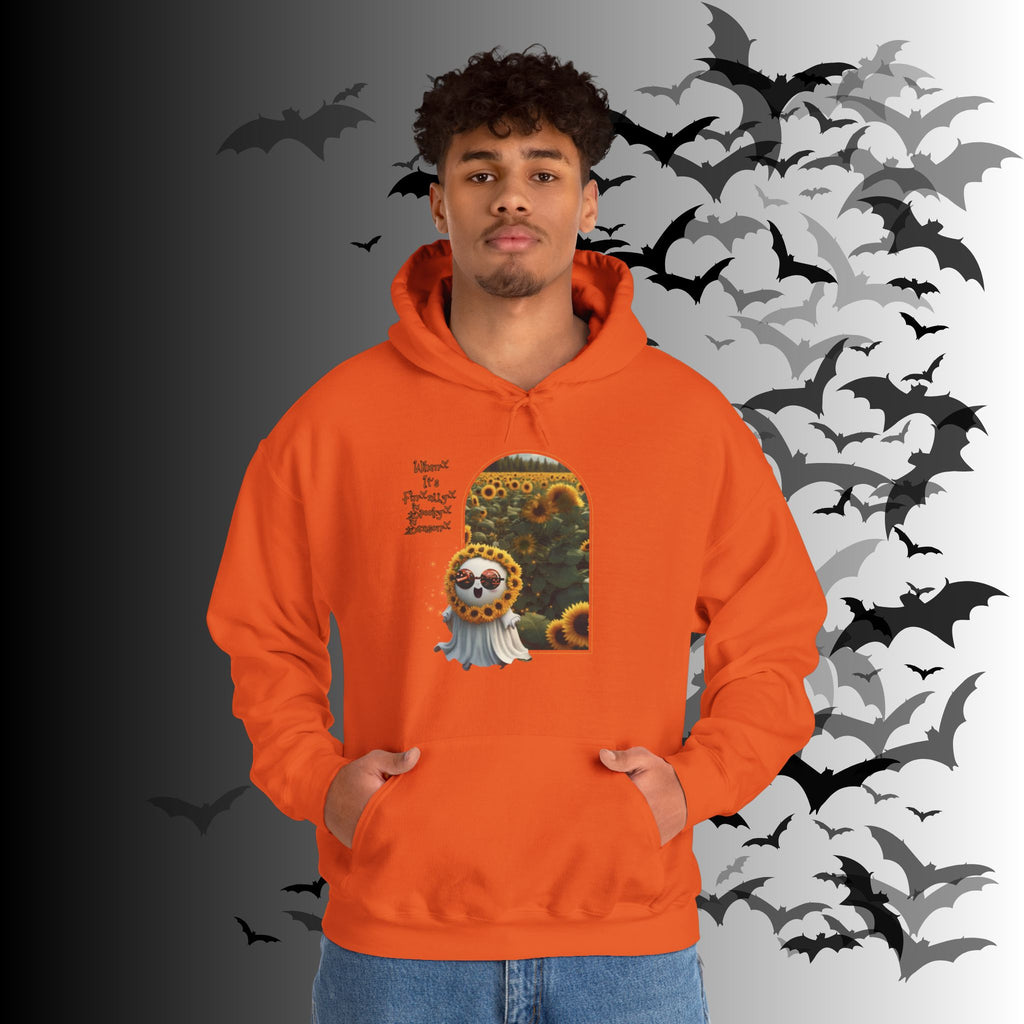 Summerween Ghost Hoodie — When It's Finally Spooky Season Pullover