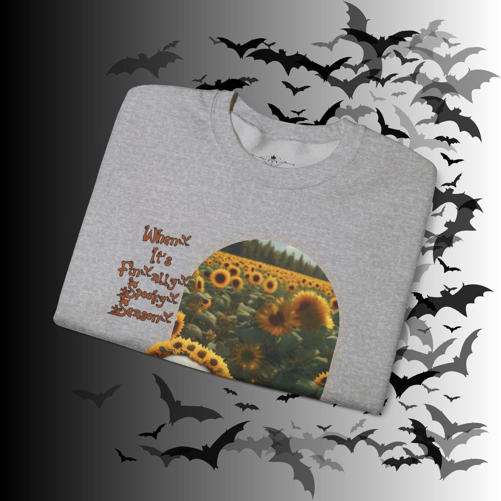 Summerween Ghost Crewneck Sweatshirt — When It's Finally Spooky Season
