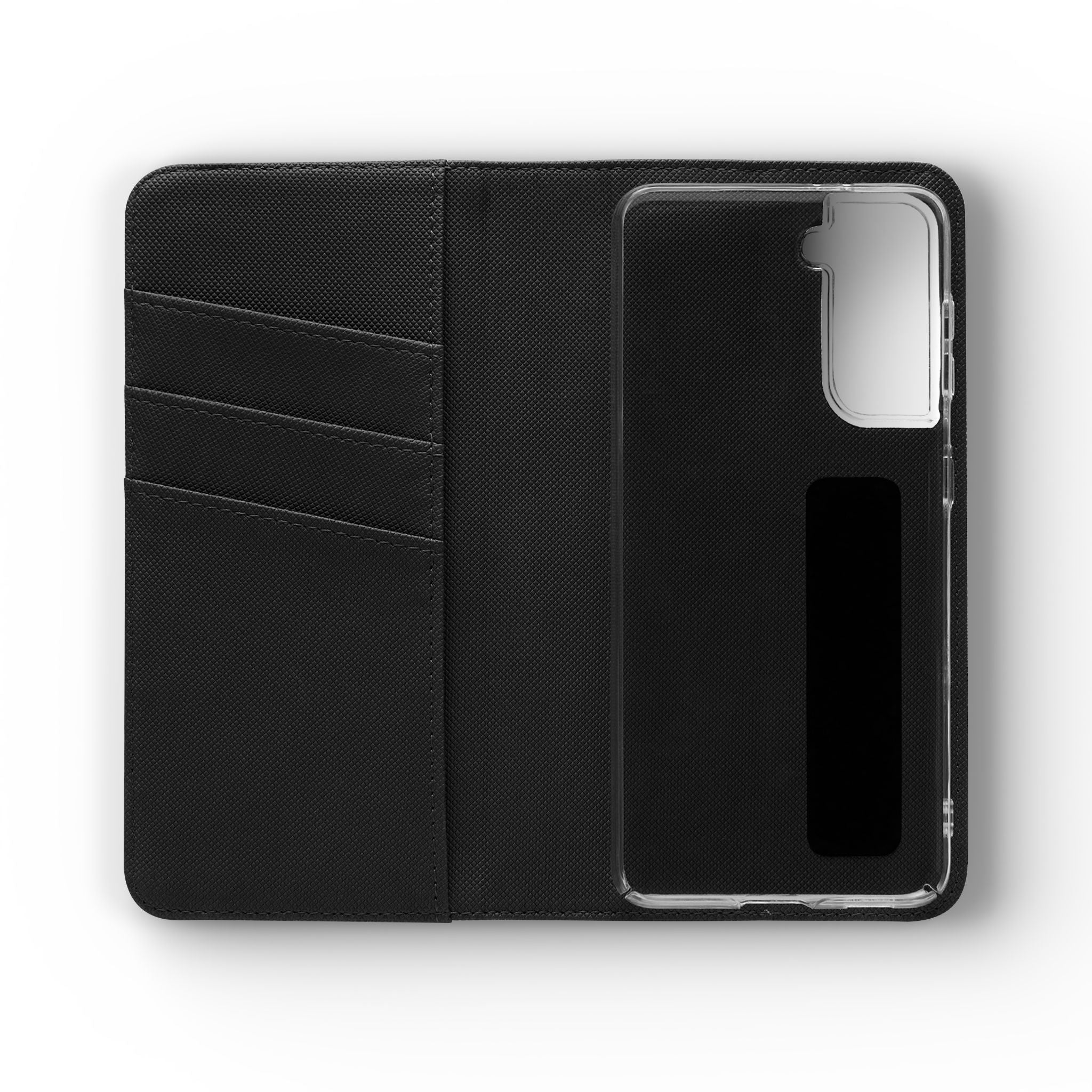 Goth Botanical Flip Wallet Case for iPhone and Samsung Galaxy Phones