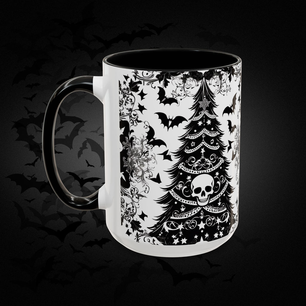 Merry Creepmas Gothic Coffee Mug – Spooky Christmas Gift
