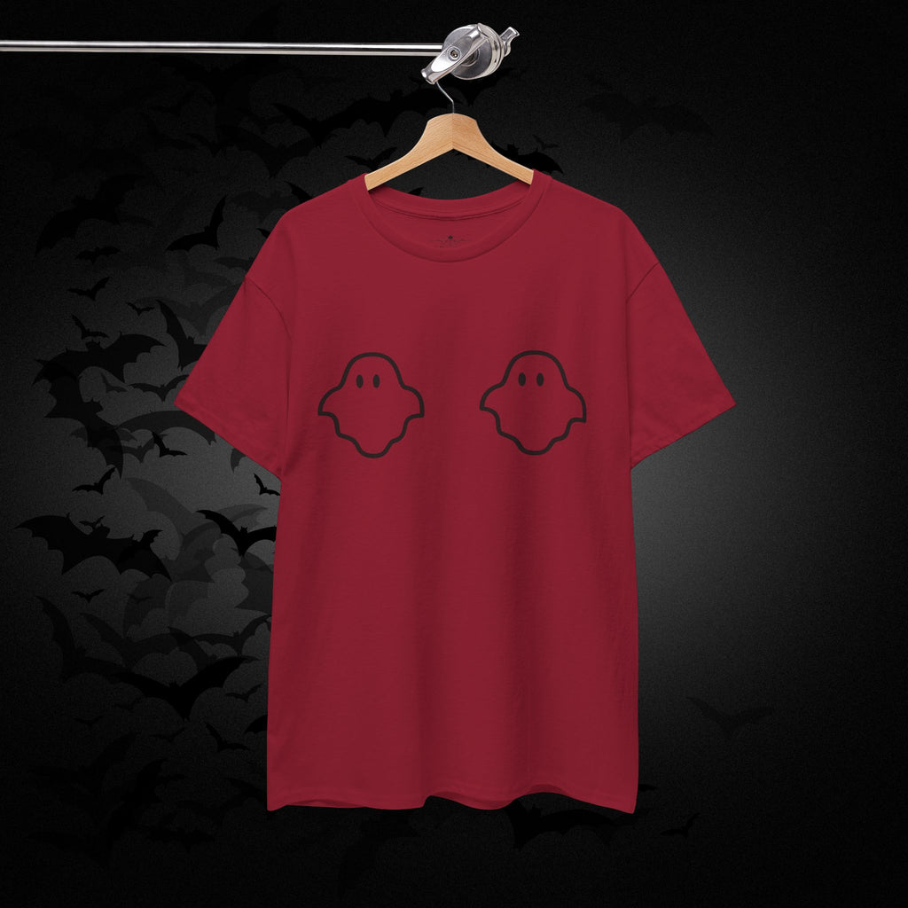 "Boo-bies" Ghost Pun Halloween T-Shirt — Funny Spooky Season Tee