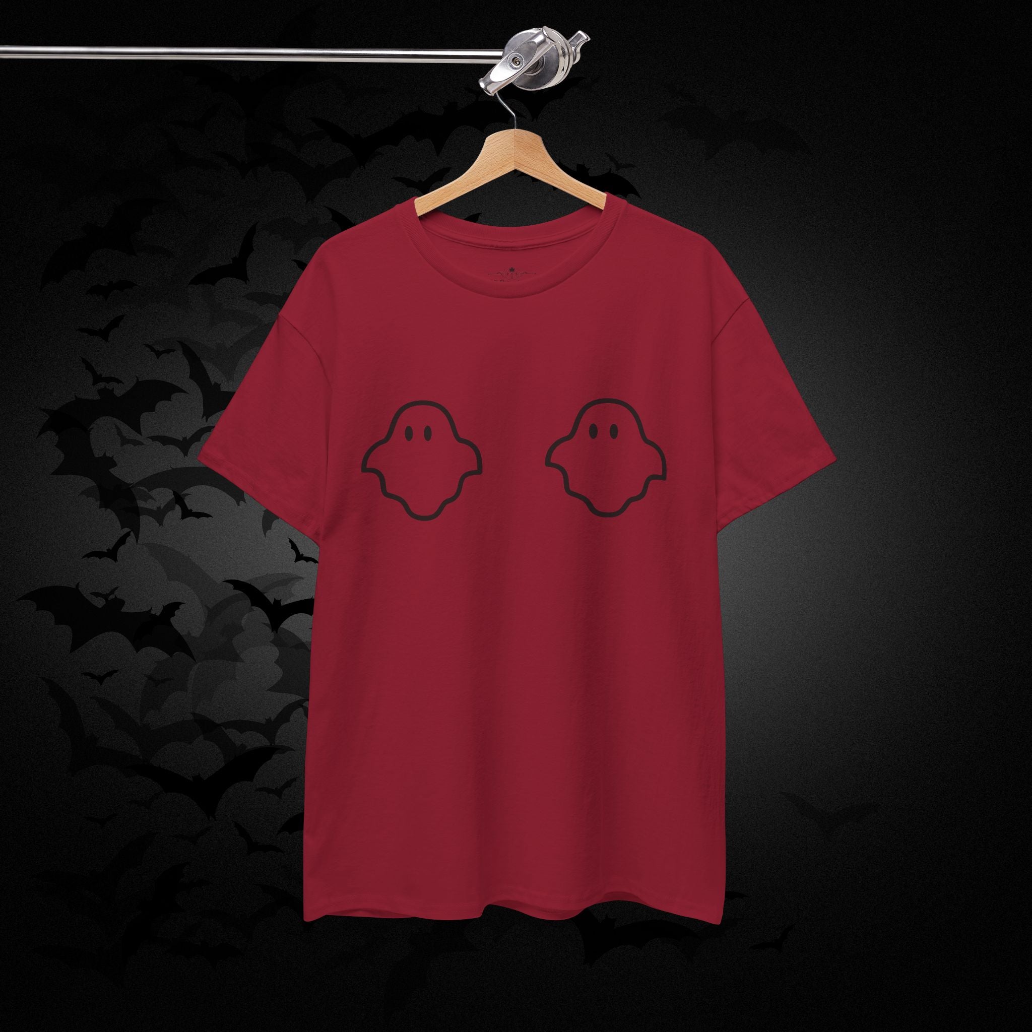 "Boo-bies" Ghost Pun Halloween T-Shirt — Funny Spooky Season Tee