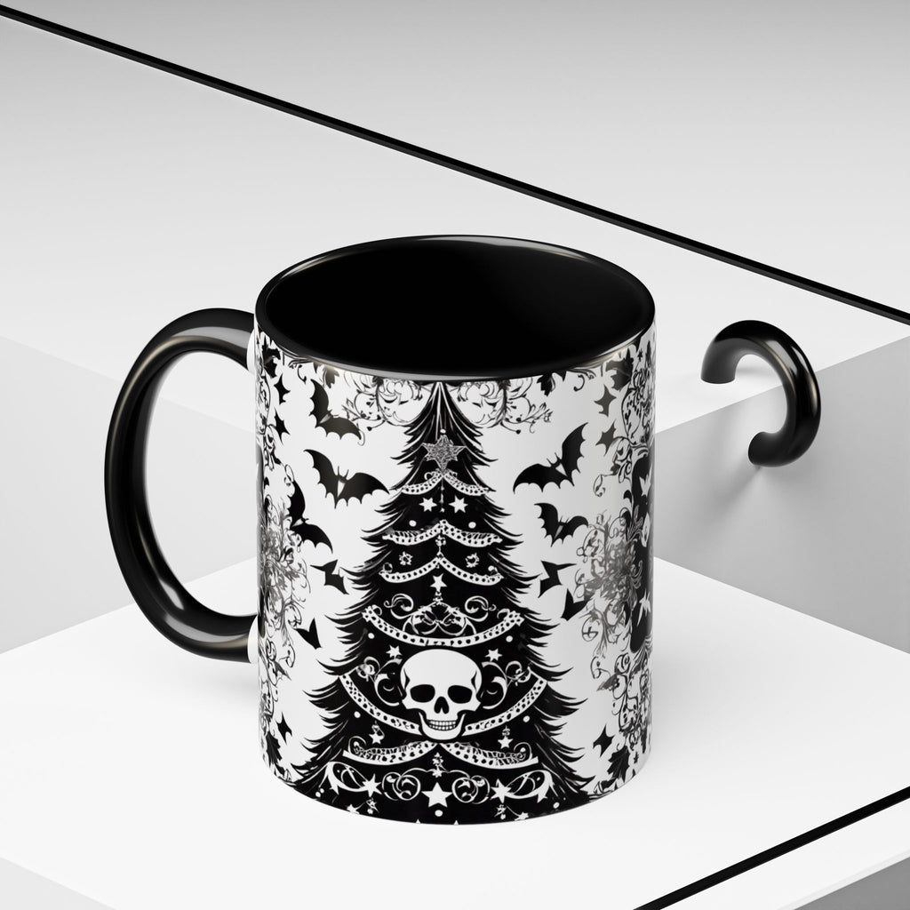 Merry Creepmas Gothic Coffee Mug – Spooky Christmas Gift