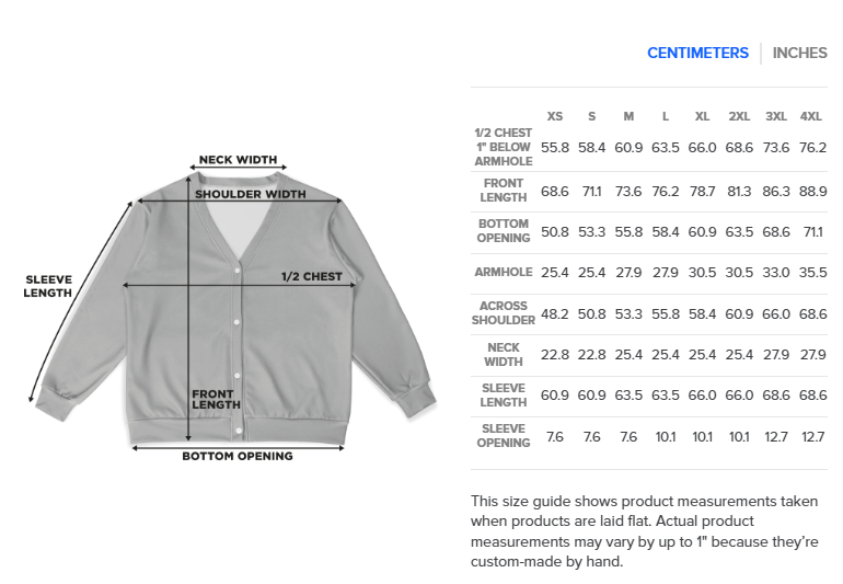 size guide