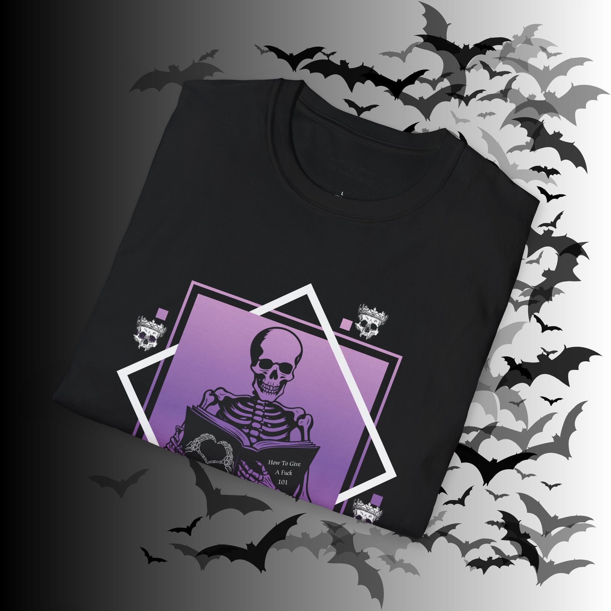 Gothic Skeleton Self Love Club T-Shirt — Dark Academia Graphic Tee