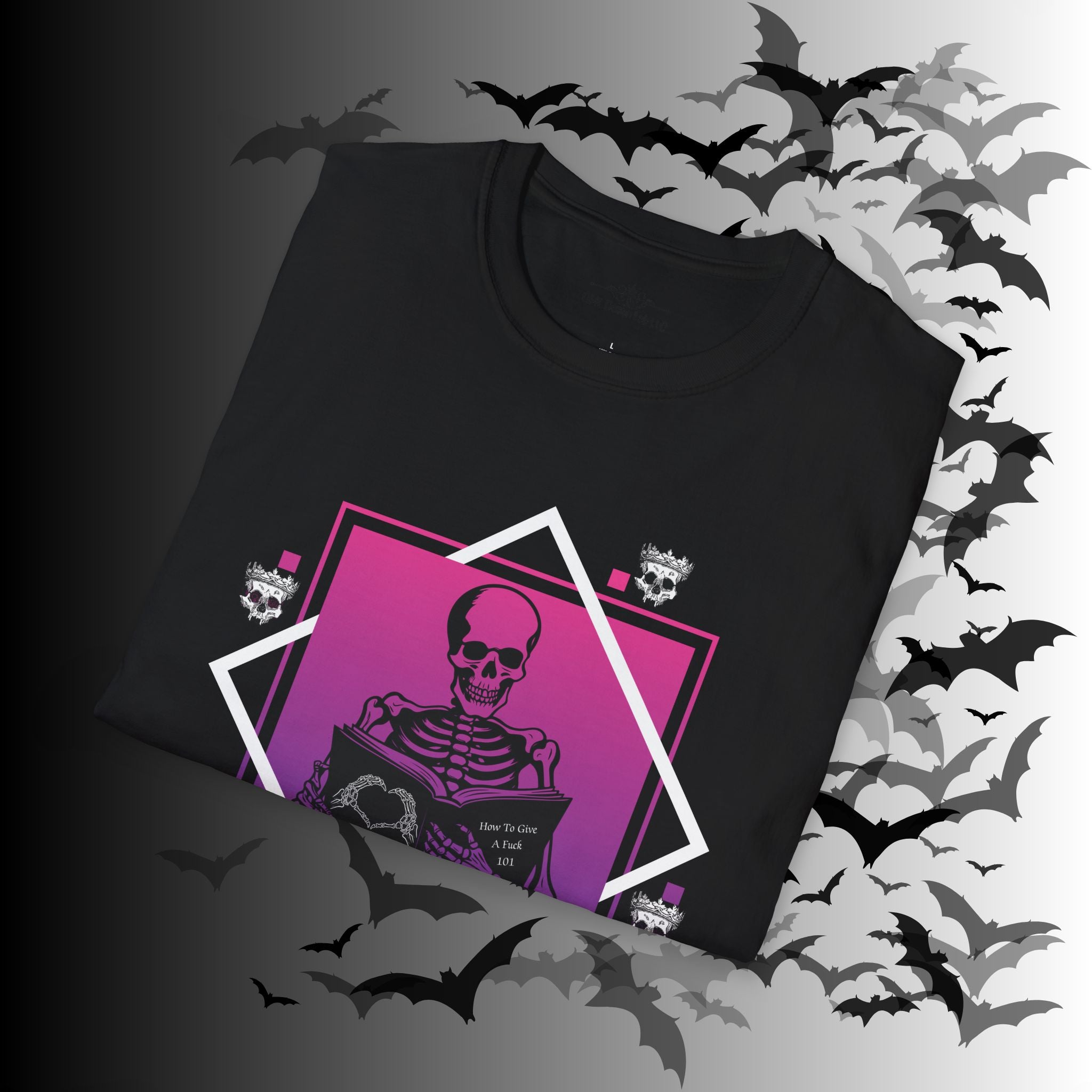 Gothic Skeleton Self Love Club T-Shirt — Dark Academia Graphic Tee