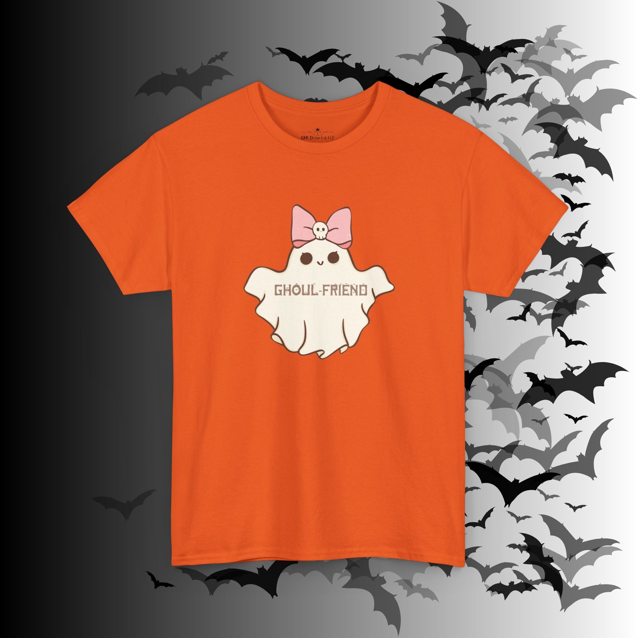 "Ghoul-Friend & Boo-Friend" Matching Ghost Couples T-Shirt — Halloween Matching Tee
