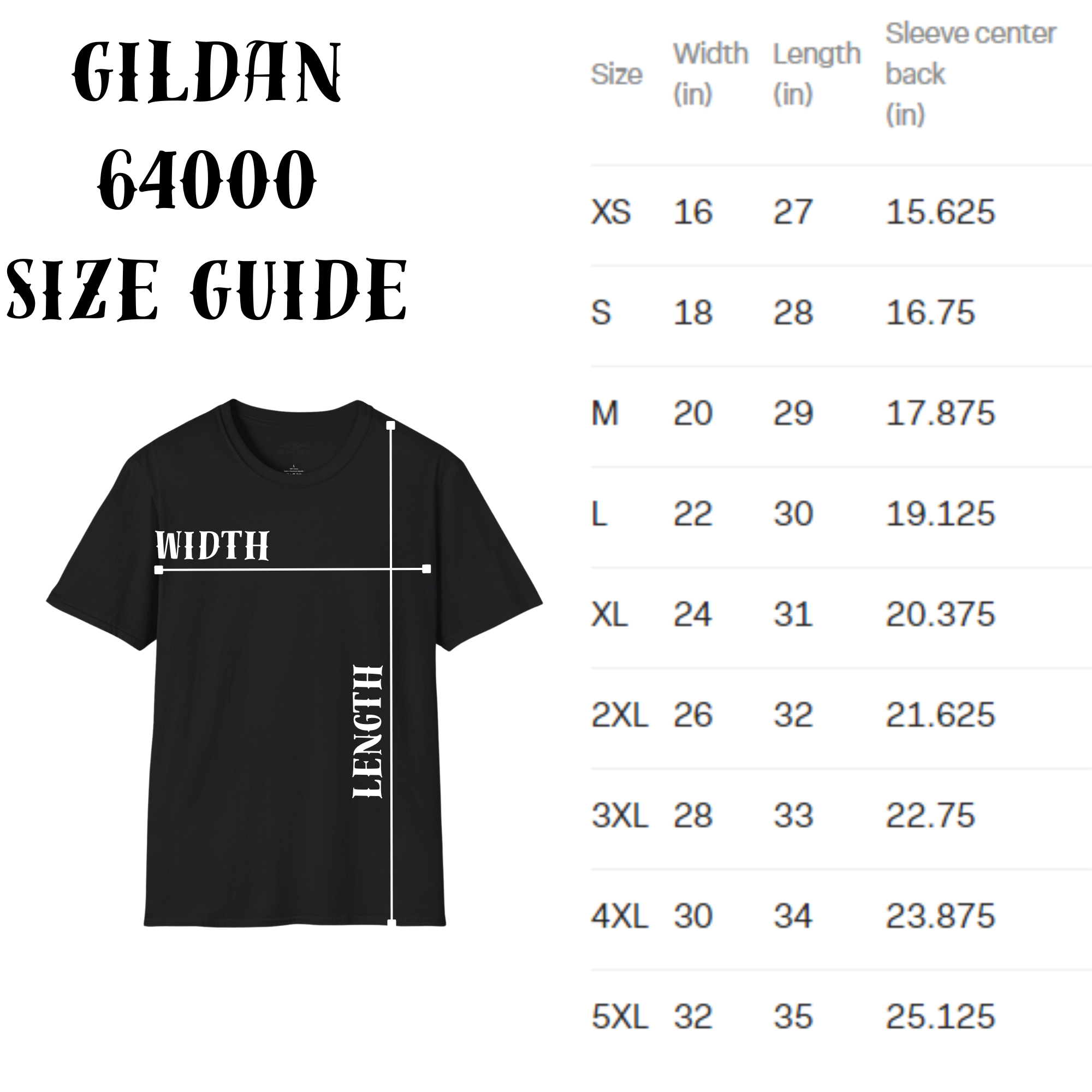 size guide