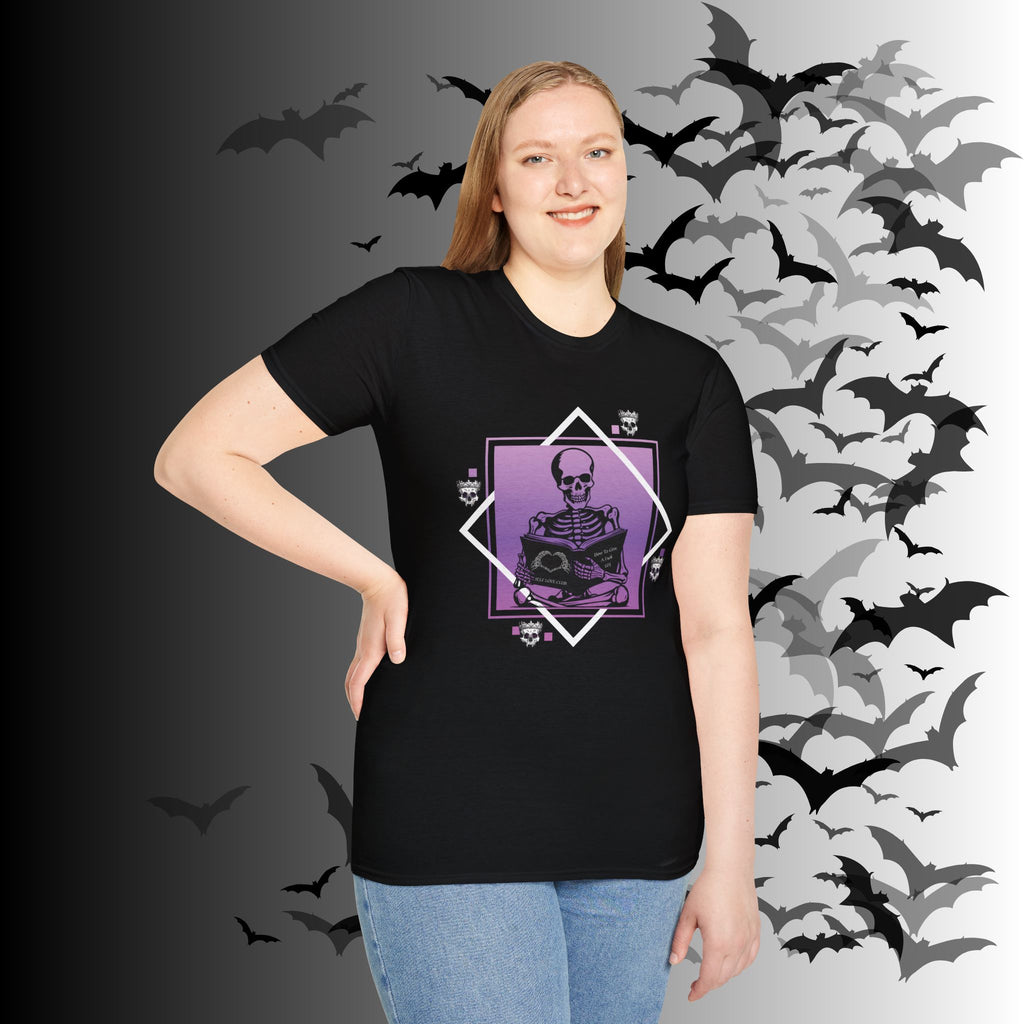 Gothic Skeleton Self Love Club T-Shirt — Dark Academia Graphic Tee