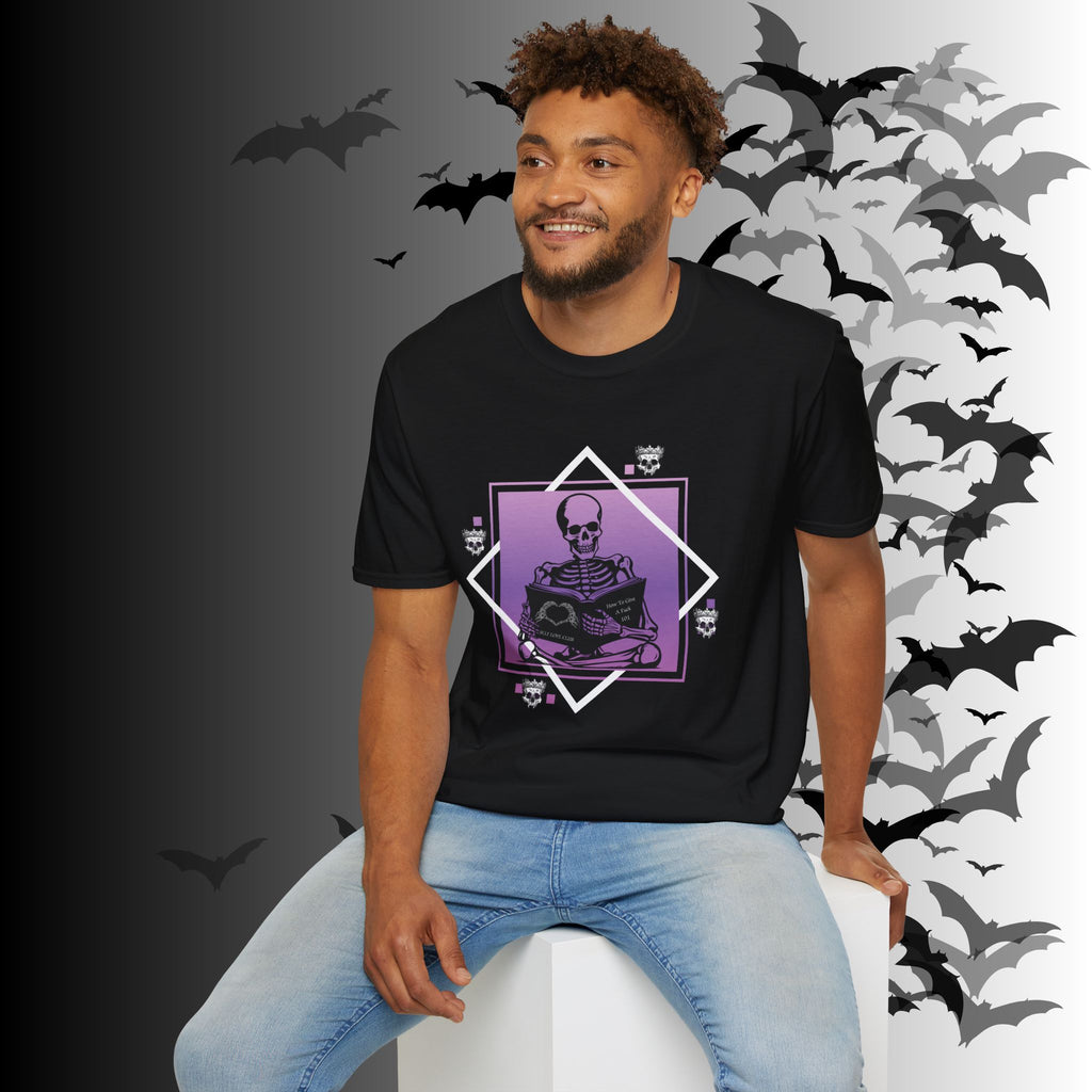 Gothic Skeleton Self Love Club T-Shirt — Dark Academia Graphic Tee